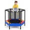 Gymax 48 Hexagonal Kids Trampoline Recreational Bounce Jumper W/Foam Padded Handrails